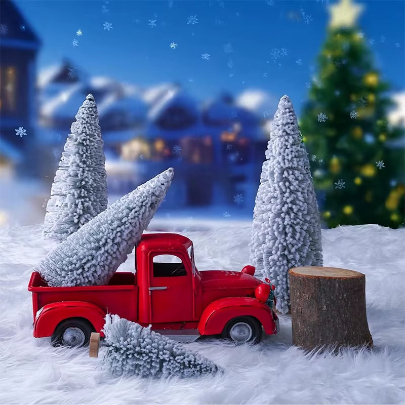 15-30Cm 1Pc Christmas Decoration Xmas Tree Small Cedar Pine for Home Room Decoration Party New Year Gifts 2025 Navidad Ornaments