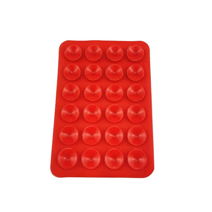 Double Side Silicone Suction Pad for Mobile Phone Fixture Suction Cup Backed Adhesive Silicone Rubber Sucker Pad