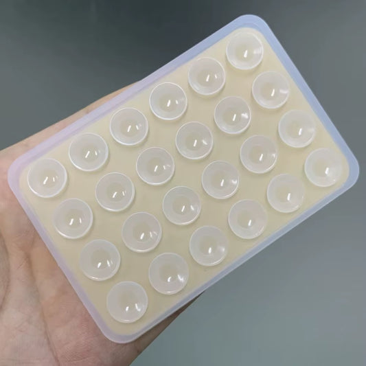 Double Side Silicone Suction Pad for Mobile Phone Fixture Suction Cup Backed Adhesive Silicone Rubber Sucker Pad