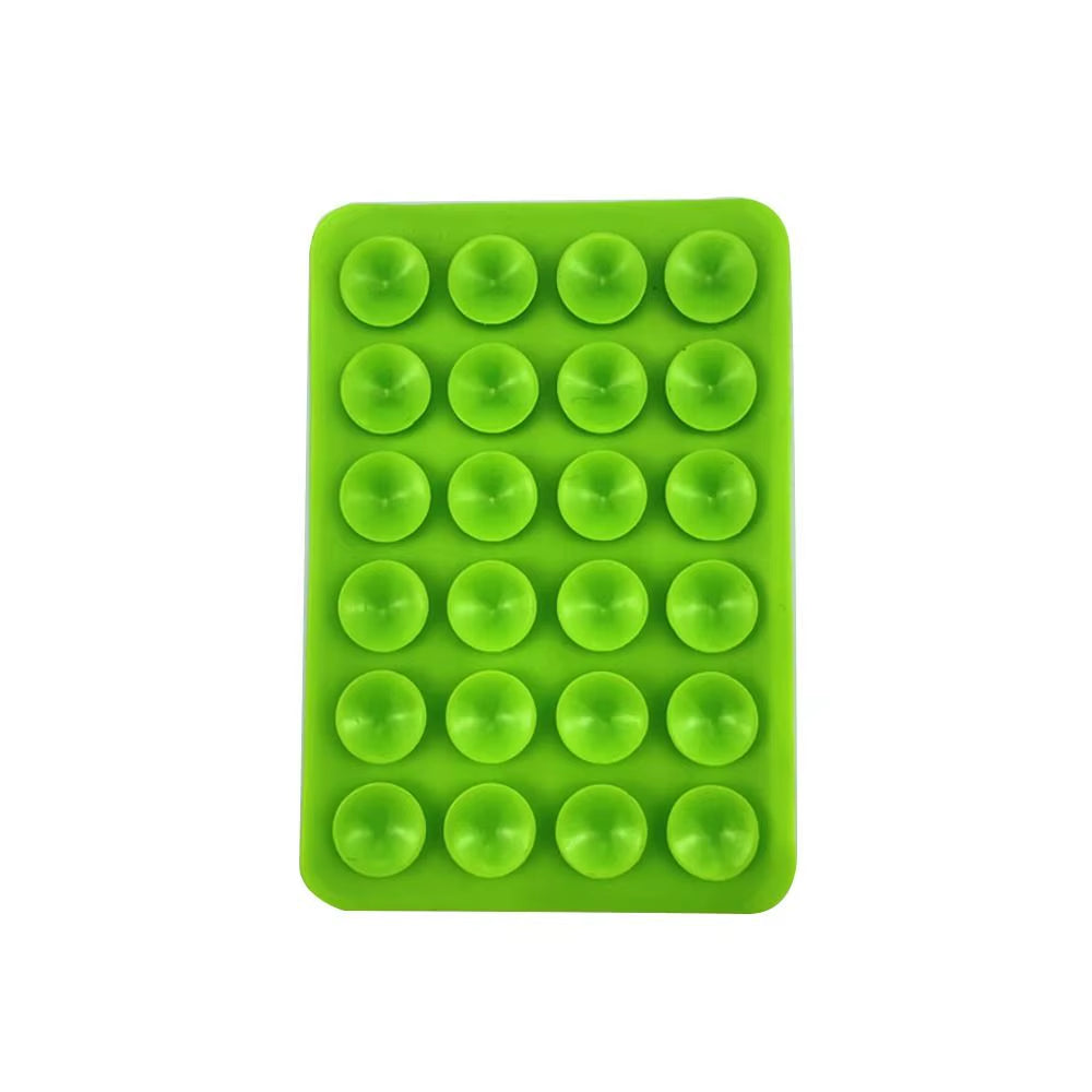 Double Side Silicone Suction Pad for Mobile Phone Fixture Suction Cup Backed Adhesive Silicone Rubber Sucker Pad