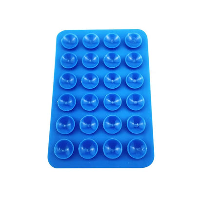 Double Side Silicone Suction Pad for Mobile Phone Fixture Suction Cup Backed Adhesive Silicone Rubber Sucker Pad